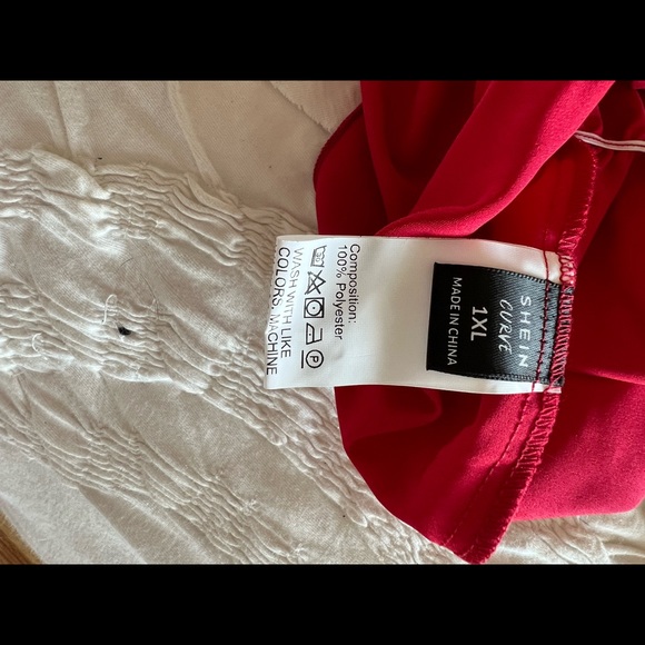 Shein Ruffled Trim Ruched Top - Picture 6 of 8